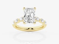 Mila-Lab Grown Diamond Engagement Ring for Women