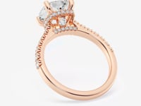 Sienna-Hidden Halo Engagement Ring - Lab Grown Diamonds