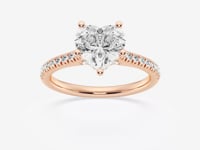 Sienna-Hidden Halo Engagement Ring - Lab Grown Diamonds