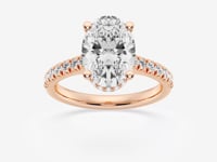 Sienna-Hidden Halo Engagement Ring - Lab Grown Diamonds