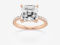 Viviana-Hidden Halo Engagement Ring - Lab Grown Diamonds