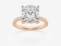 Viviana-Hidden Halo Engagement Ring - Lab Grown Diamonds