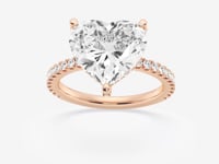 Viviana-Hidden Halo Engagement Ring - Lab Grown Diamonds