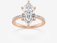 Viviana-Hidden Halo Engagement Ring - Lab Grown Diamonds