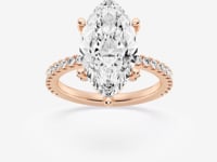 Viviana-Hidden Halo Engagement Ring - Lab Grown Diamonds
