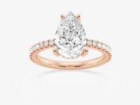 Viviana-Hidden Halo Engagement Ring - Lab Grown Diamonds