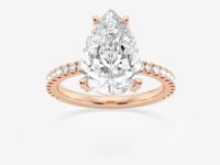 Viviana-Hidden Halo Engagement Ring - Lab Grown Diamonds