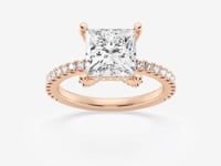 Viviana-Hidden Halo Engagement Ring - Lab Grown Diamonds