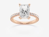 Viviana-Hidden Halo Engagement Ring - Lab Grown Diamonds