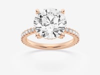 Viviana-Hidden Halo Engagement Ring - Lab Grown Diamonds