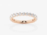 Alora-Artificial Diamond Eternity Wedding ring for Female