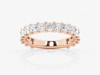 Hazel-Artificial Diamond Eternity Wedding ring for Female