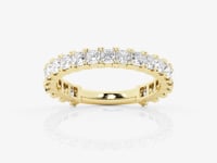Hazel-Lab Grown Diamond Eternity Wedding Band for Women