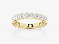 Hazel-Lab Grown Diamond Eternity Wedding Band for Women