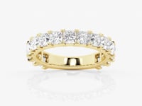 Hazel-Lab Grown Diamond Eternity Wedding Band for Women