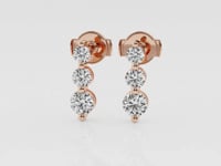 Kylee-Fashionable Earrings with Lab Grown Diamonds