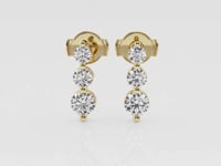 Kylee-Lab Grown Diamond Fashion Earrings