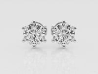 Adeline-Lab Grown Diamond Stud Earrings