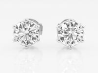 Adeline-Lab Grown Diamond Stud Earrings