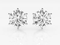 Adeline-Lab Grown Diamond Stud Earrings