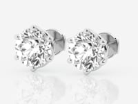 Adeline-Lab Grown Diamond Stud Earrings