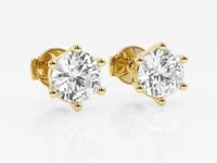 Adeline-Diamond Stud Earrings for Women