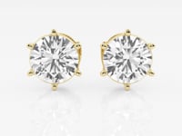 Adeline-Diamond Stud Earrings for Women