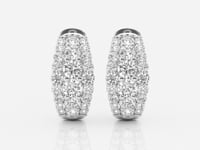 Adriana-Lab Grown Diamond Hoop Earrings