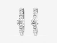 Mariah-Lab Grown Diamond Hoop Earrings