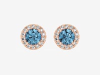 Aurora-Stud Earrings with Lab Grown Diamonds