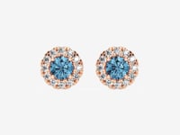 Aurora-Stud Earrings with Lab Grown Diamonds