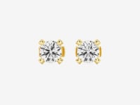 Elise-Diamond Stud Earrings for Women