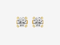 Elise-Diamond Stud Earrings for Women