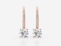 Estelle-Fashionable Earrings with Lab Grown Diamonds