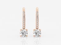 Estelle-Fashionable Earrings with Lab Grown Diamonds