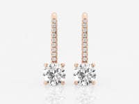 Estelle-Fashionable Earrings with Lab Grown Diamonds