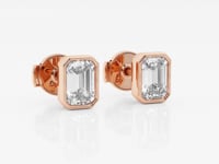 Isabella-Stud Earrings with Lab Grown Diamonds