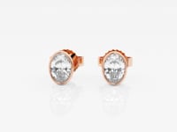Isabella-Stud Earrings with Lab Grown Diamonds