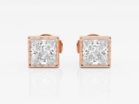Isabella-Stud Earrings with Lab Grown Diamonds