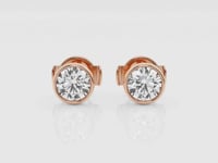 Isabella-Stud Earrings with Lab Grown Diamonds