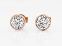 Isabella-Stud Earrings with Lab Grown Diamonds
