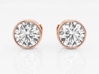 Isabella-Stud Earrings with Lab Grown Diamonds