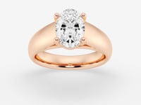 Dahlia-Solitaire Engagement Ring - Lab Grown Diamonds