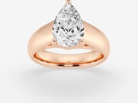 Dahlia-Solitaire Engagement Ring - Lab Grown Diamonds