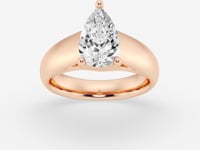 Dahlia-Solitaire Engagement Ring - Lab Grown Diamonds