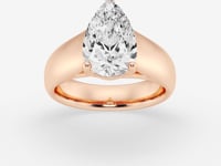 Dahlia-Solitaire Engagement Ring - Lab Grown Diamonds