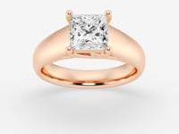Dahlia-Solitaire Engagement Ring - Lab Grown Diamonds