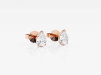 Lila-Stud Earrings with Lab Grown Diamonds