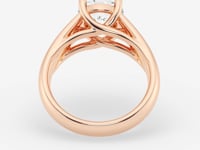 Dahlia-Solitaire Engagement Ring - Lab Grown Diamonds