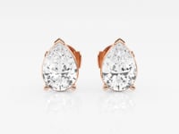 Lila-Stud Earrings with Lab Grown Diamonds